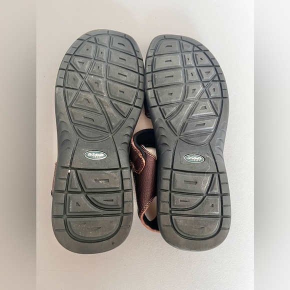 Dr.Scholl’s Men’s Gus Sandals Brown Leather Fisherman Strap Sandals Size 13 main image 7